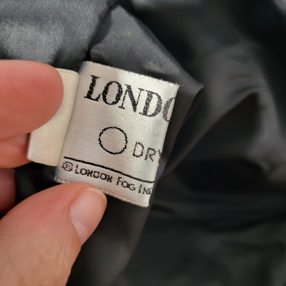 Mens London Fog Gray Microfiber Jacket Size 46 Reg - Picture 13 of 15